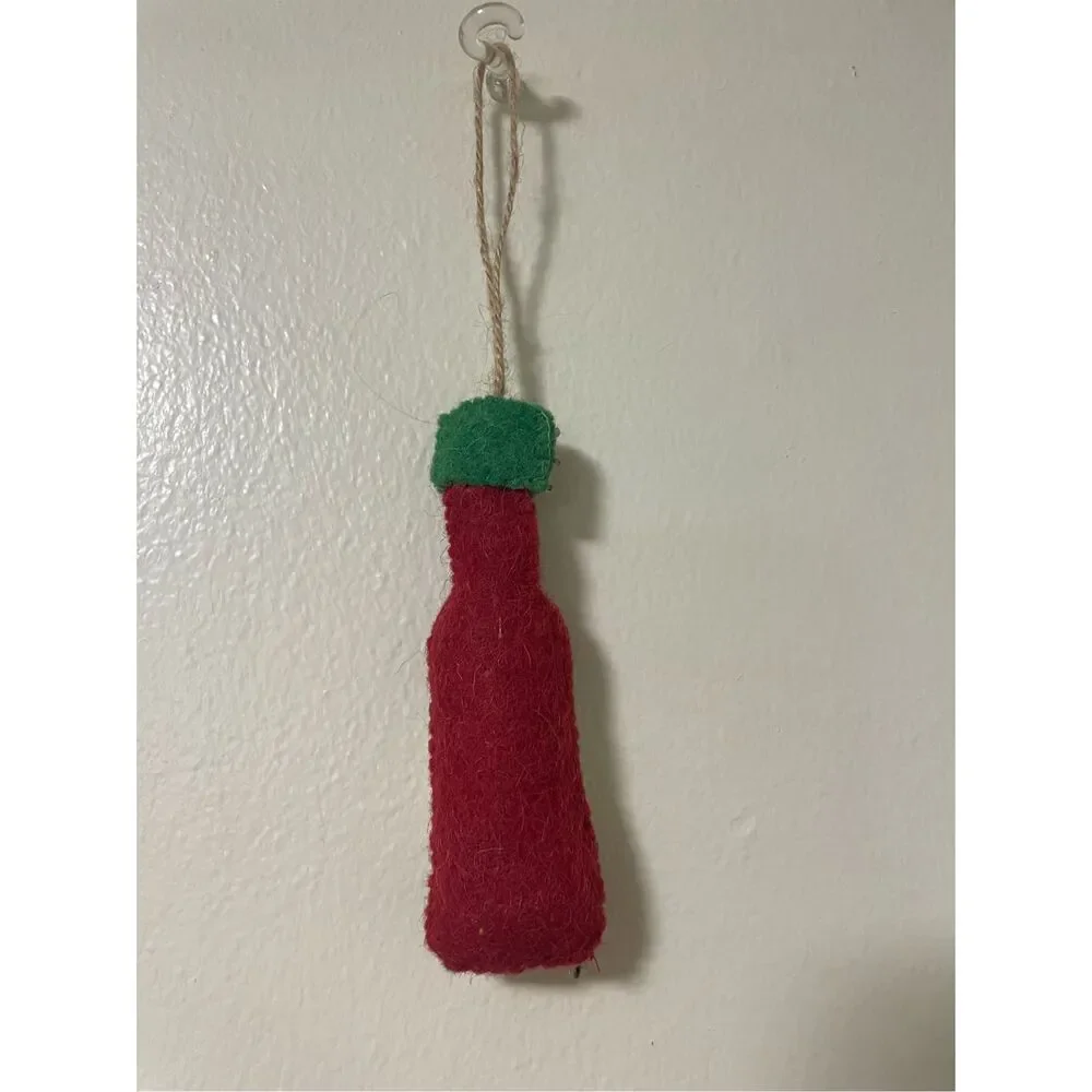 Hot Sauce Food Christmas Ornament